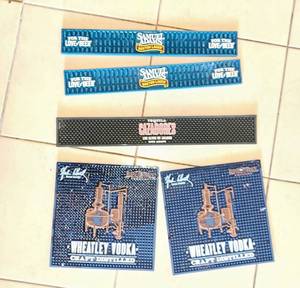 lot 156 image: Lot of 5 Bar Mats - Measurements are in the Photos