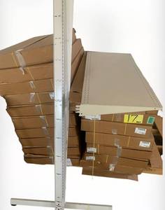lot 3965 image: Pallet of Lozier shelving