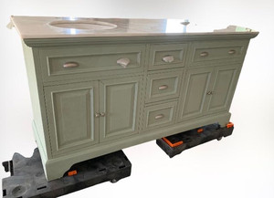 lot 3975 image: Lark Manor Larosa double vanity