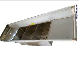 lot 3985 image: Stainless steel 3 compartment sink
