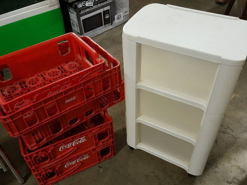 Plastic Storage Containers All In One Lot Heavy Coca Cola Bottle