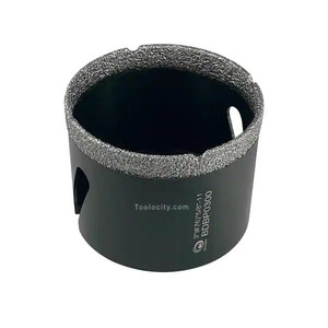 lot 24312 image: Monster 3 in. Brazed Diamond Core BitHole Saw for Granite, Quartzite, Marble, Concrete, Porcelain, Ceramic and Other Stones Retail $39.98