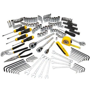 lot 24332 image: Stanley Mechanics Tool Set (210-Piece) Retail $139.00