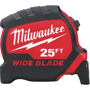 lot 24372 image: Milwaukee Wide Blade Tape Measure -Retail $25.89