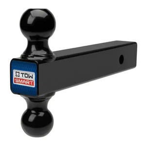 lot 24374 image: Towsmart 1 78 And 2 Dual Ball Mount Black Retail $35.98
