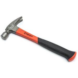 lot 24376 image: Crescent 16 oz. Fiberglass Rip Claw Hammer Retail $17.99