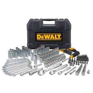 lot 24395 image: DEWALT DWMT81534 205Pc Mechanics Tool Set Retail $134.99