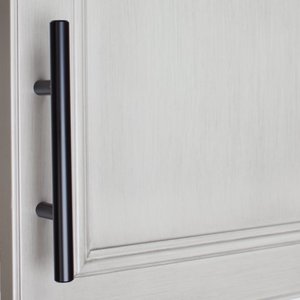lot 24344 image: GlideRite 3 in. Center Modern Cabinet Bar Pull, Matte Black 28Pk Retail $60.99