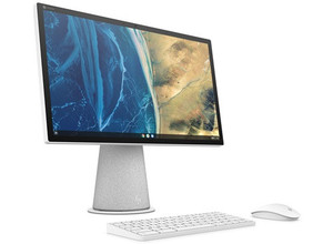 lot 101 image: HP Chromebase 21.5 inch All-in-One Desktop 22-aa0039 - retails for $610, sold as is