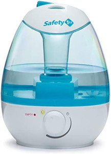 lot 50969 image: Safety 1st Filter Free Cool Mist Humidifier, Blue, set of 2
