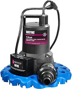 lot 50975 image: Wayne 57729-WYNP WAPC250 Pool Cover Pump, Blue - retails for $200, looks used, sold as is