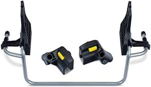 lot 50978 image: BOB Gear Single Jogging Stroller Adapter for Graco Infant Car Seats Gray - retails for $80