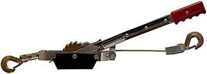 lot 51475 image: Maasdam Power Pull 453-CAL-1 1 ton Capacity, 316 Wire Size, 12 Lifting height, Power Puller Lever Hoist with Steel Handle