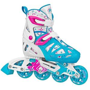 lot 51525 image: Roller Derby Tracer Girls Adjustable Inline Skates