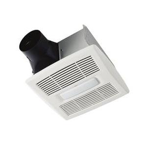 lot 51906 image: Broan-Nutone AE110L InVent Series Single-Speed Fan With LED Light