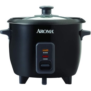 lot 51915 image: Aroma Arc-363-1NGB 6-Cup Pot Style Rice Cooker