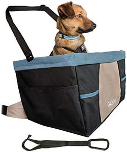 lot 51919 image: Kurgo Car Pet Booster Seat for Dogs or Cats, Front & Rear Dog Car Seat, Carrier