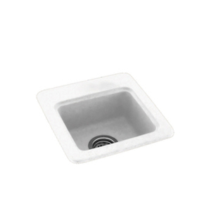lot 52349 image: Swan BS-1515-010 15 x 15 Swanstone Single Bowl BarPrep Sink, Available in Various Colors