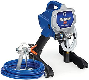 lot 52837 image: Graco Magnum 262800 X5 Stand Airless Paint Sprayer, Blue retail 318