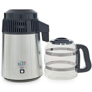 lot 52861 image: Show Picture 1Show Picture 2Show Picture 3Show Picture 4Show Picture 5Show Picture 6 View Larger Image Best in Class, Stainless Steel & Glass Carafe Water Distiller �� might not be this brand