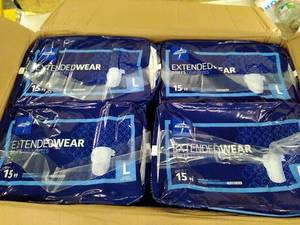 lot 52893 image: Medline Extended Wear High-Capacity Adult Incontinence Briefs 4.8 (17) 4 packs