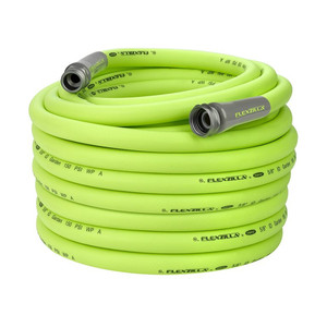 lot 52916 image: Flexzilla� Garden Hose, 58 x 100, 34 - 11 12 GHT Fittings, Flexible Hybrid Polymer, ZillaGreen� size unknown