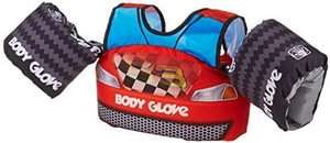 lot 53212 image: Body Glove Paddle Pals Motion Life Jackets - The Safest Patented U.S. Coast Guard Approved Kids Swim Vest 33 - 55 LBS