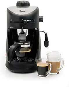 lot 53236 image: Capresso Espresso and Cappuccino Machine Black - may not be exact stock photo