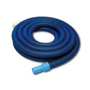 lot 55691 image: Puri Tech Inground Swimming Pool Vacuum Hose 1.5 inch X 25 feet with Swivel Cuff