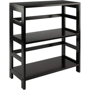 lot 55692 image: Winsome Wood Leo model name Shelving, Small and Large, Espresso