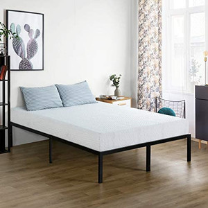 lot 55719 image: Primasleep 9 Inch Multi Layer Gel-infused Memory Foam Mattress, Full, White