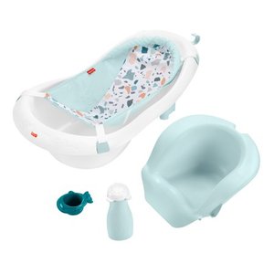 lot 64950 image: Fisher-Price 4-In-1 Sling N Seat Tub, Pacific Pebble