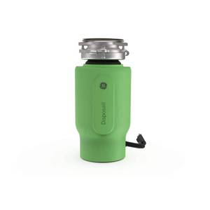lot 64963 image: GE - 12 HP Disposall Continuous Feed Garbage Disposer Corded - Green