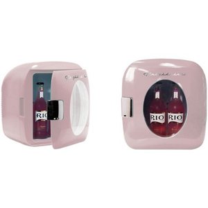 lot 64974 image: Frigidaire - Retro 12-Can Beverage Cooler - Pink
