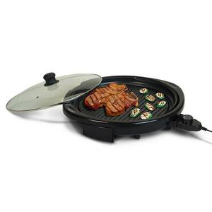 lot 64991 image: Elite - Indoor Electric Grill - Black