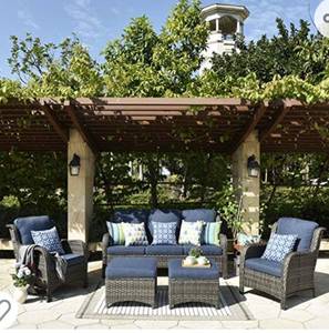 lot 9767 image: Patio Furniture Sets Outdoor Furniture Conversation Set - Carton 1 of 2 only