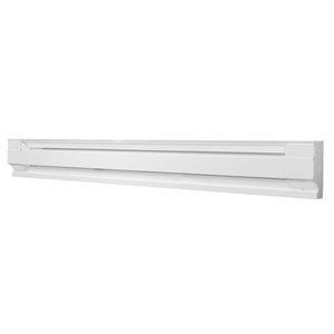 lot 9815 image: Cadet F Series 6-foot Electric Baseboard Heater White