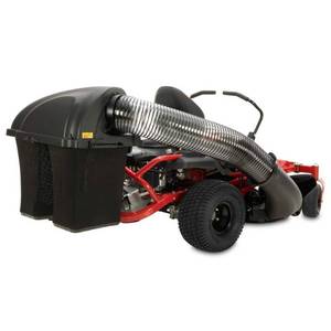 lot 9817 image: MTD Genuine Factory Parts Original Equipment 50 in. and 54 in. Double Bagger for Troy-Bilt and Craftsman Zero-Turn Lawn Mowers (2019 and After) - retails $584