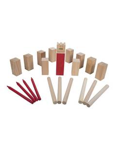 lot 9842 image: Triumph Kubb Viking Chess Outdoor Wooden Game Set Combines Bowling and Horseshoes for Players of All Ages