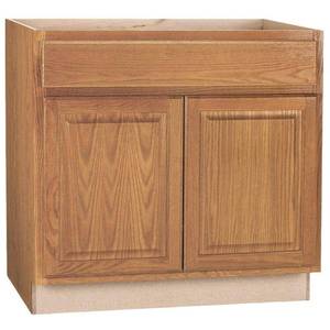 lot 9882 image: Interline 2478215 36 x 24 in. Hampton Base Cabinet, Oak