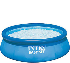 lot 9884 image: Intex 12ft X 30in Easy Set Pool Set with Filter Pump