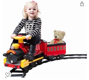 lot 9885 image: Rollplay Electric Train Ride