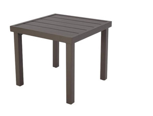lot 9891 image: Hampton Bay Fernlake 20 in. x 20 in. Steel Outdoor Patio Side Table