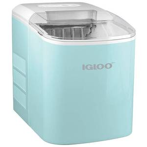lot 50592 image: Igloo 26-lb. Retro Portable Countertop Ice Maker Machine, Multicolor