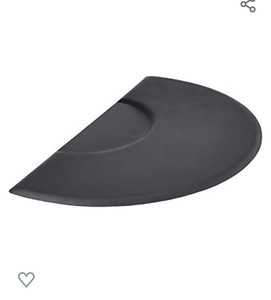 lot 50595 image: Amazon Basics 3 ft. x 5 ft. Salon & Barber Shop Chair Anti-Fatigue Floor Mat