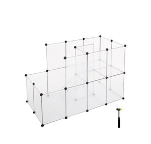 lot 50633 image: Songmics Playpen with Dense Ramp