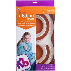 lot 50648 image: Authentic Knitting Board (KB) Afghan Knitting Loom