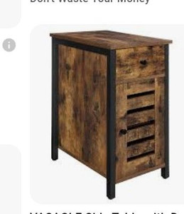 lot 50690 image: VASAGLE end table