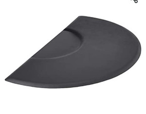 lot 50732 image: Salon 3 ft. x 5 ft. Barber Shop Chair Anti-Fatigue Floor Mat,Black