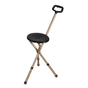 lot 50740 image: Canes & CrutchesSpeciality Product Description Adjustable Height Cane Seat,1 EA